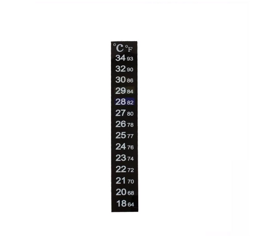 Aquarium LCD-Thermometer Digital Klebe C° und F Dual Scala AKTION