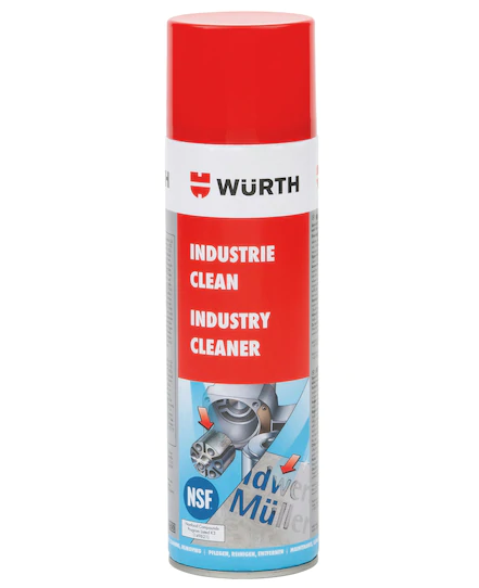 Etikettenentferner Industrie Clean Würth 500 ml 0893140